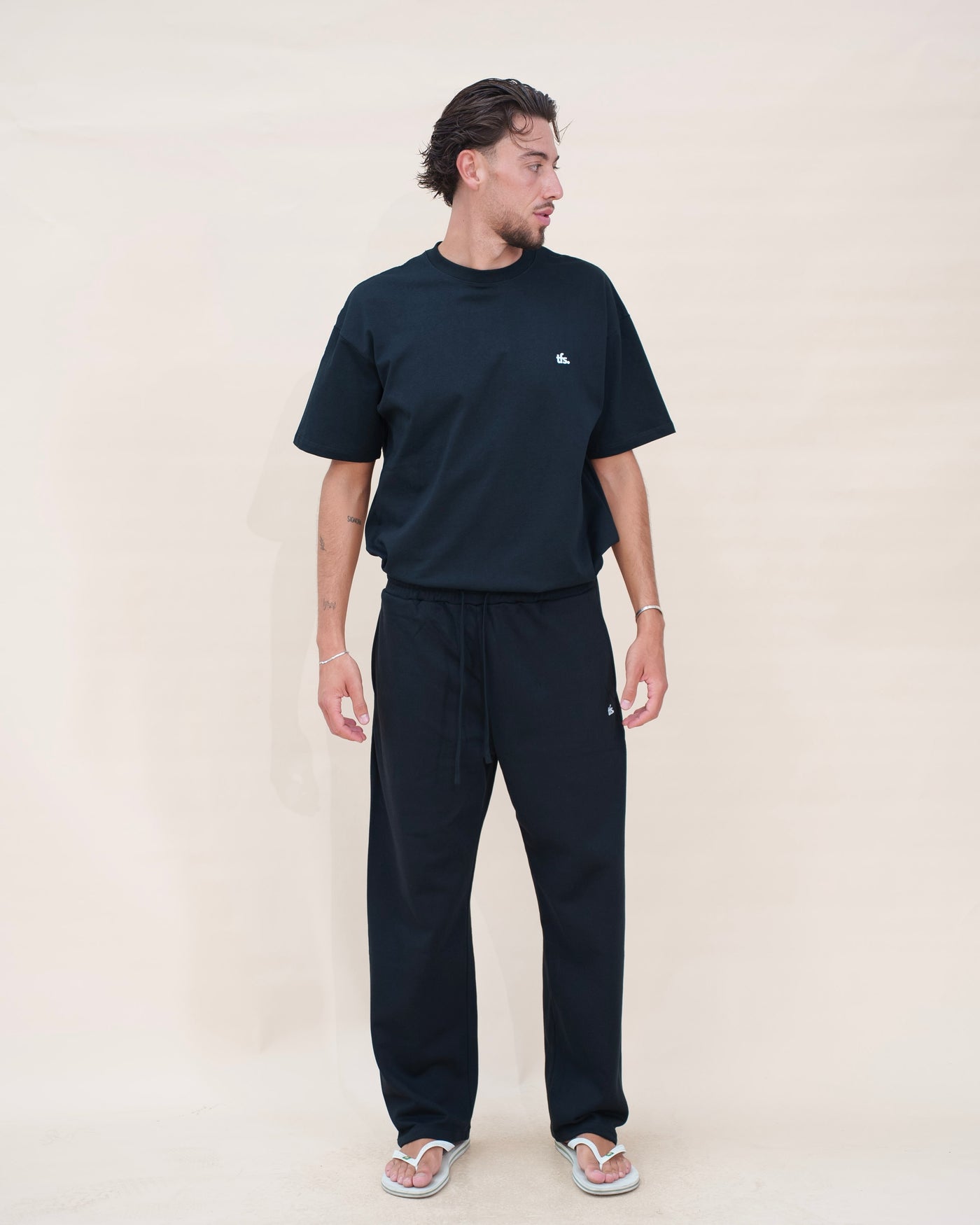 The Cotton Tee — t-shirt oversize en coton homme The Fit Society