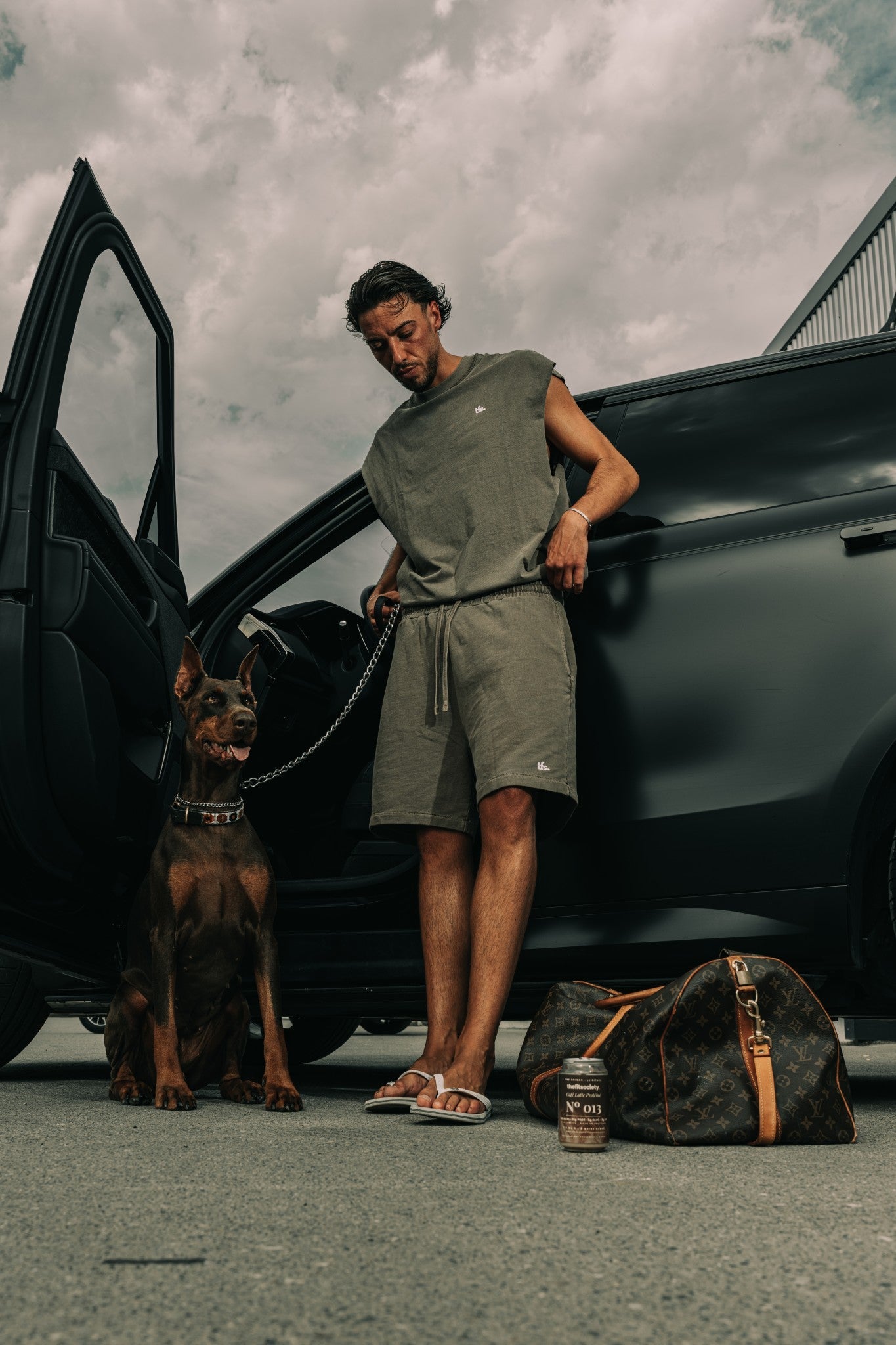 Le vestiaire homme The Fit Society — le Drop, shoot urbain à Liège